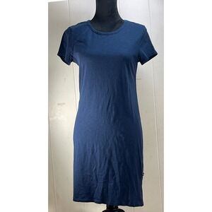 GAP Women's Blue T-Shirt Dress Short Sleeve Casual Everyday Comfort Size‎ S